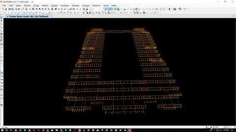 Design sap2000 v16 Steel Structure Building 12