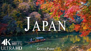 Japan 4K Scenic Relaxation Film - Relaxing Piano Music - Beautiful Nature - 4k video