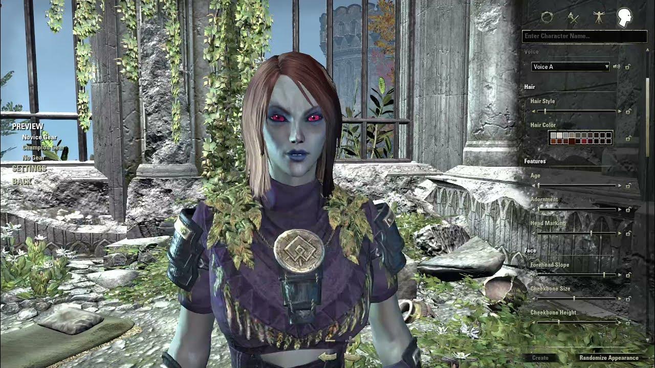 How to make a pretty dark Elf ESO YouTube