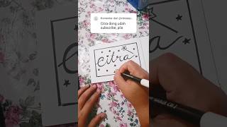 Citra nameart coratcoret shorts