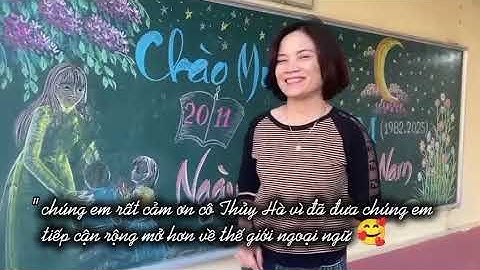 CUỘC THI VIDEO" THẦY CÔ TRONG MẮT EM" NĂM 2025 - CHI ĐỘI 8D - TRƯỜNG THCS VĨNH CHÂN - PHÚ THỌ