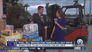 Bill Brooks' Food for Families Food Drive Friday