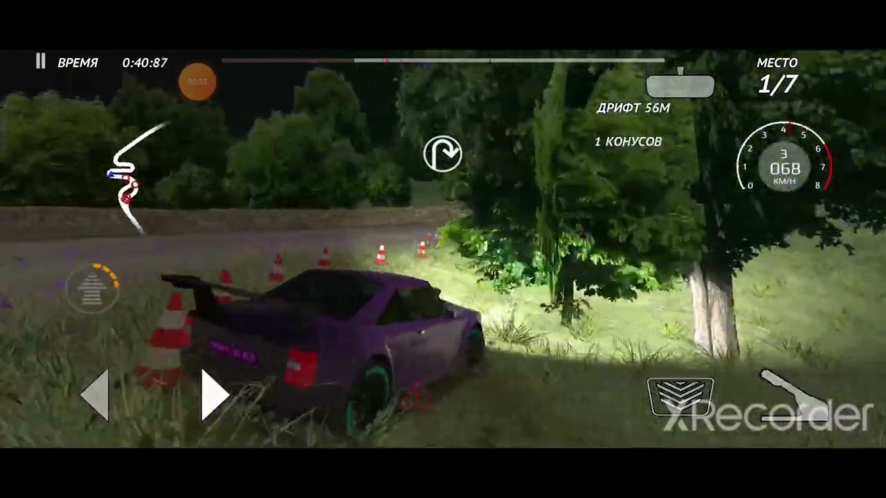 Ralli Fury , как правильно поворачивать на поворотах без всяких читов ...