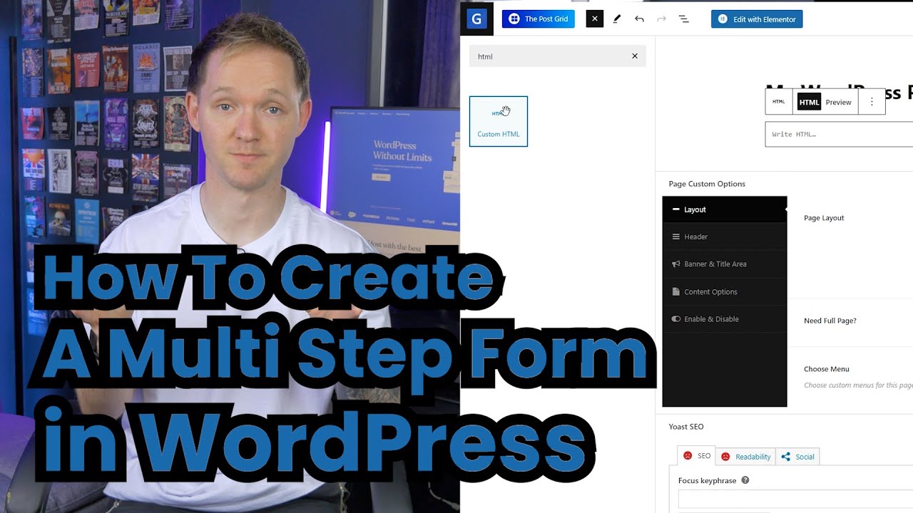 How To Create A Multi Step Form In WordPress - YouTube