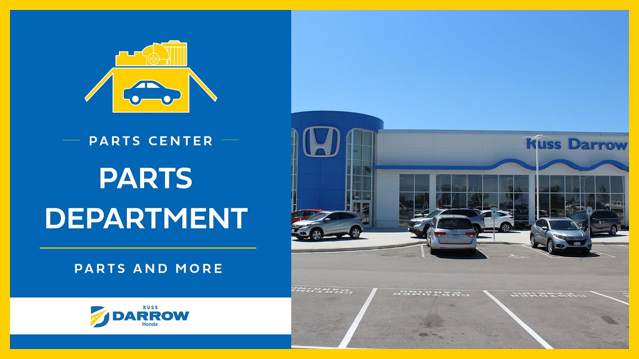 Honda Parts Department Milwaukee, WI // Russ Darrow Honda YouTube