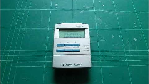Talking Timer