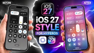Turn Your Xiaomi into an iPhone! 🔥 Best iOS 27 HyperOS Theme Setup screenshot 1