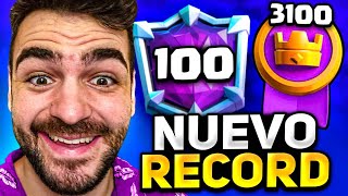 ROMPÍ MI RECORD EN CLASH ROYALE +3100🥇