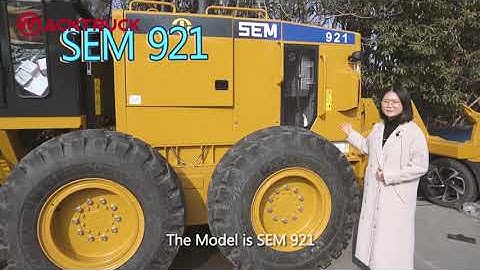 SEM 921 Motor Grader: 162 kW Engine for Top Performance