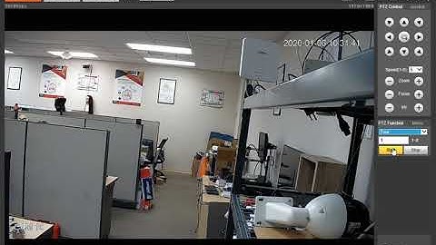 Old WebUI PTZ Tour Setup