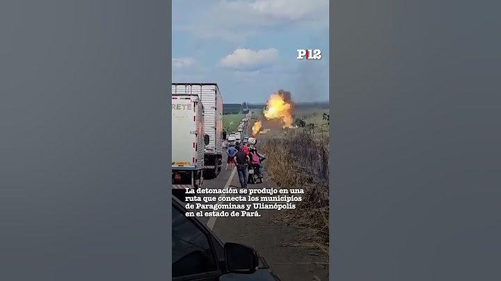 💥🚛 Impresionante explosión de un camión cisterna en Brasil