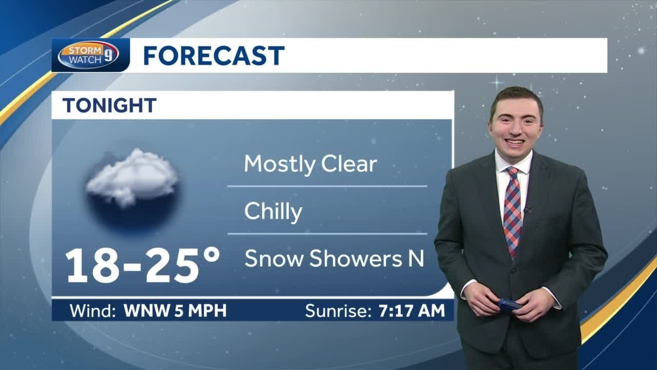 Video: Snow showers overnight for some - YouTube