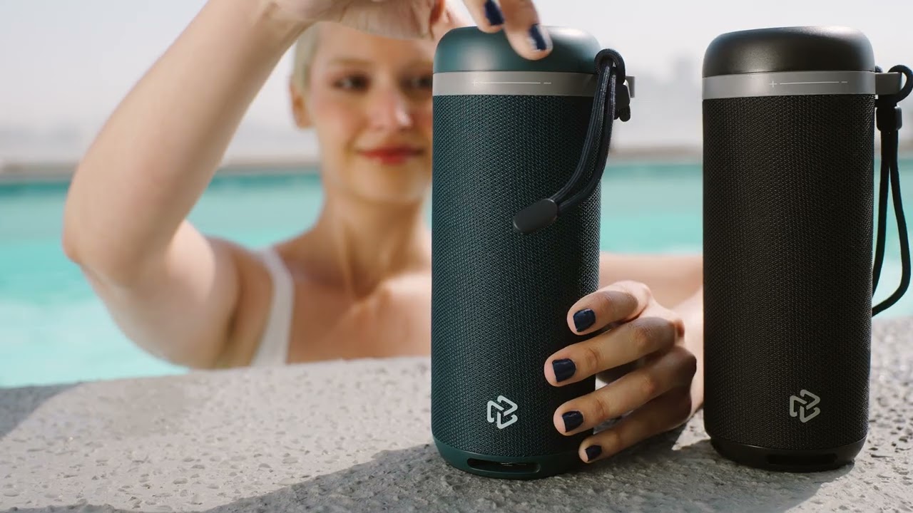 Bocina inalámbrica Rise STF | Potencia, luces LED y portabilidad