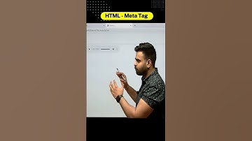 HTML - Meta Tag 01  || #incapp #rahulchauhansir #shorts #virelvideo #coding #html  #webpage