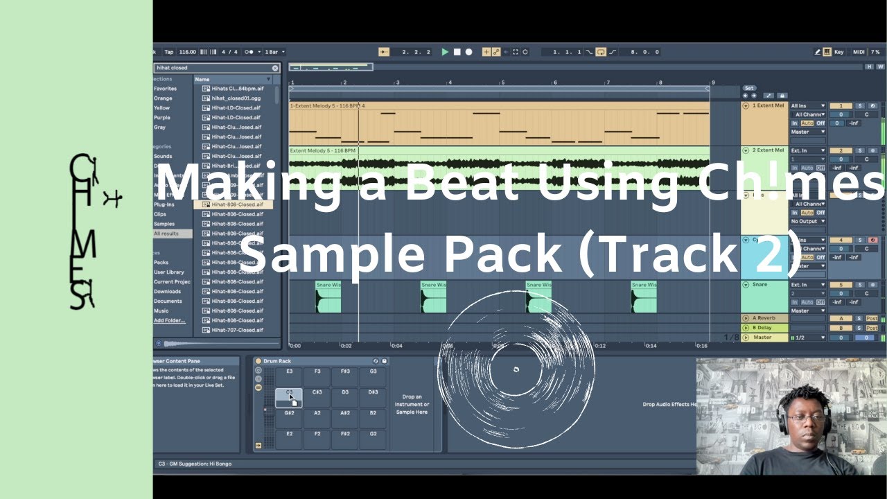 Making a Beat Using Ch!mes Sample Pack (Track 2)