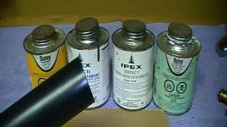 How to glue ABS pipe and fittings