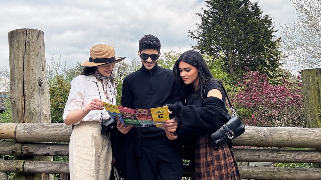 اول مرة نروح حديقة حيوانات في بريطانيا ￼🙈