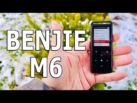 ПЛЕЕР ЗА 990 Р! ДИКТОФОН-FM РАДИО-Блютус 5-0- ЦАП! BENJIE M6