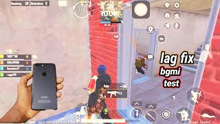 iPhone 7plus bgmi graphics test no lag gameplay video HOW TO 40fps test 2026