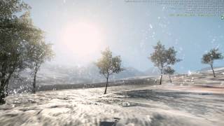 CryEngine 3 Snow Scene Test
