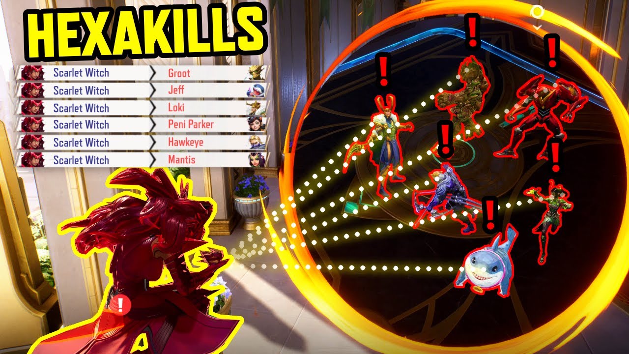 MARVEL RIVALS But Only INSANE HEXAKILLS... #2