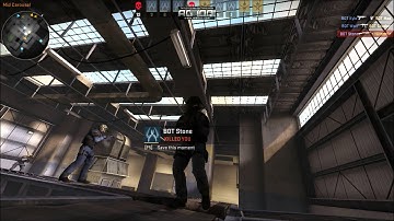 Counter Strike Global Offensive - Arms Race gameplay (expert bots)