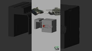 Can a concrete barrier save your tank? #shorts