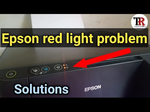 Epson l3110 red light blinking problem solution // Epson printer light blinking // Technical Rambeer