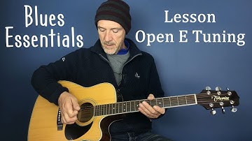Introduction to Open E tuning - Guitar lesson by Joe Murphy