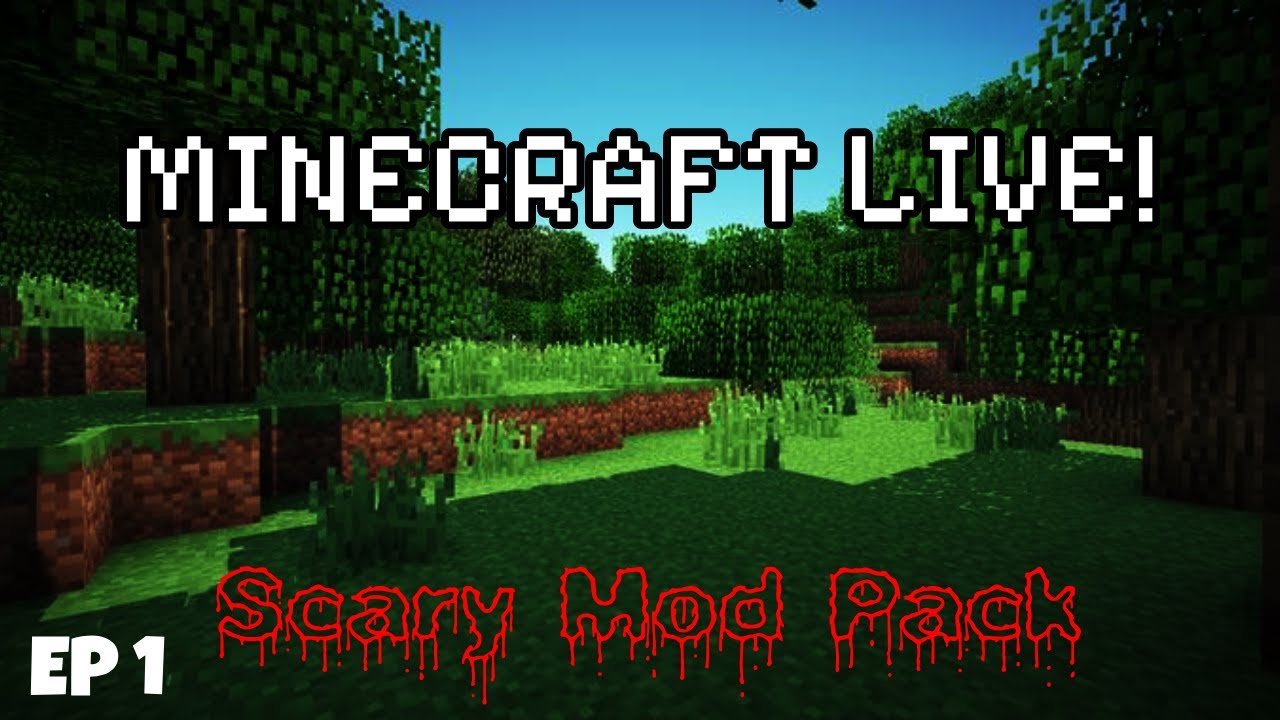 🔴LIVE🔴 Surviving Minecraft's Most SCARIEST Mod Pack ep.1 ft.@W_Nugget1 ...