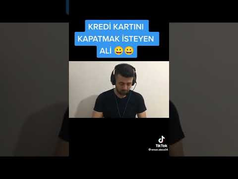 kredi kartı kapatmak isteyen müşteri