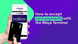 Maya Terminal - How to Accept Card Payments screenshot 5