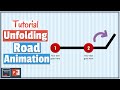 PowerPoint Animation Effect Tutorial Unfolding Road