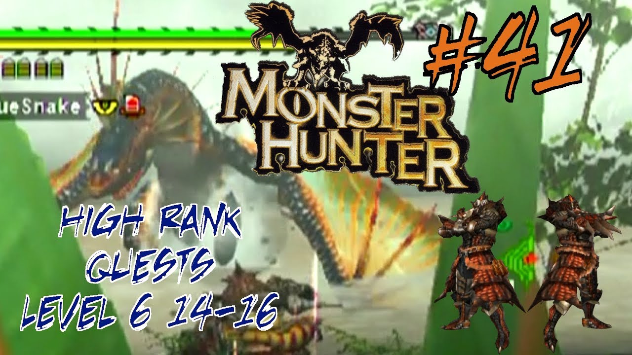 quest cali Monster Hunter part 41 - Online Level 6 Quests 14-16