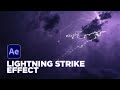 Lightning Strike Effect in After Effects | After Effects Tutorial in Hindi