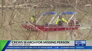 Lexington public safety divers searching Kentucky River in 'potential missing person case,' official