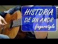 Historia de un amor, fingerstyle