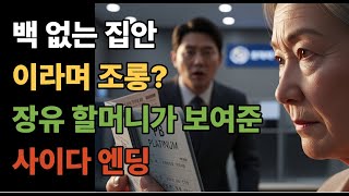 백 없는 집안’이라며 조롱? 장유 할머니가 보여준 사이다 엔딩
