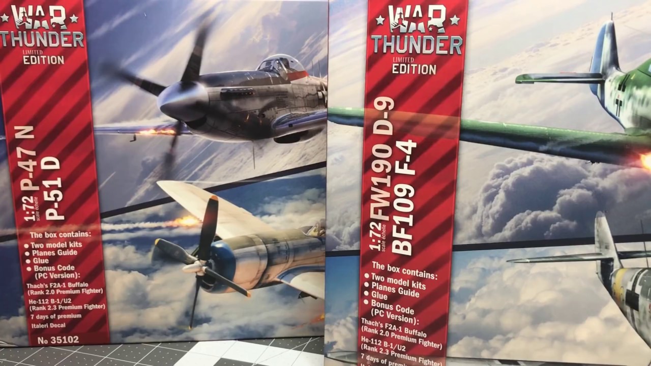 First look auf die Italeri War Thunder Series 1:72 |Panzerschmied