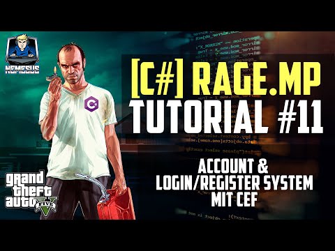 RageMP Scripting Tutorial #11 - Login/Register System mit CEF #2 [C#] [Deutsch]