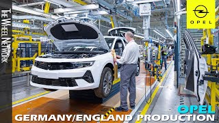 Opel Astra Production In Germany And England Astra L And K 2015-2022