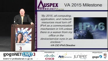 Panel Discussion: Small Steps for USGv6 Giant Leap for Internet? at gogoNET LIVE! 3 IPv6 Conference