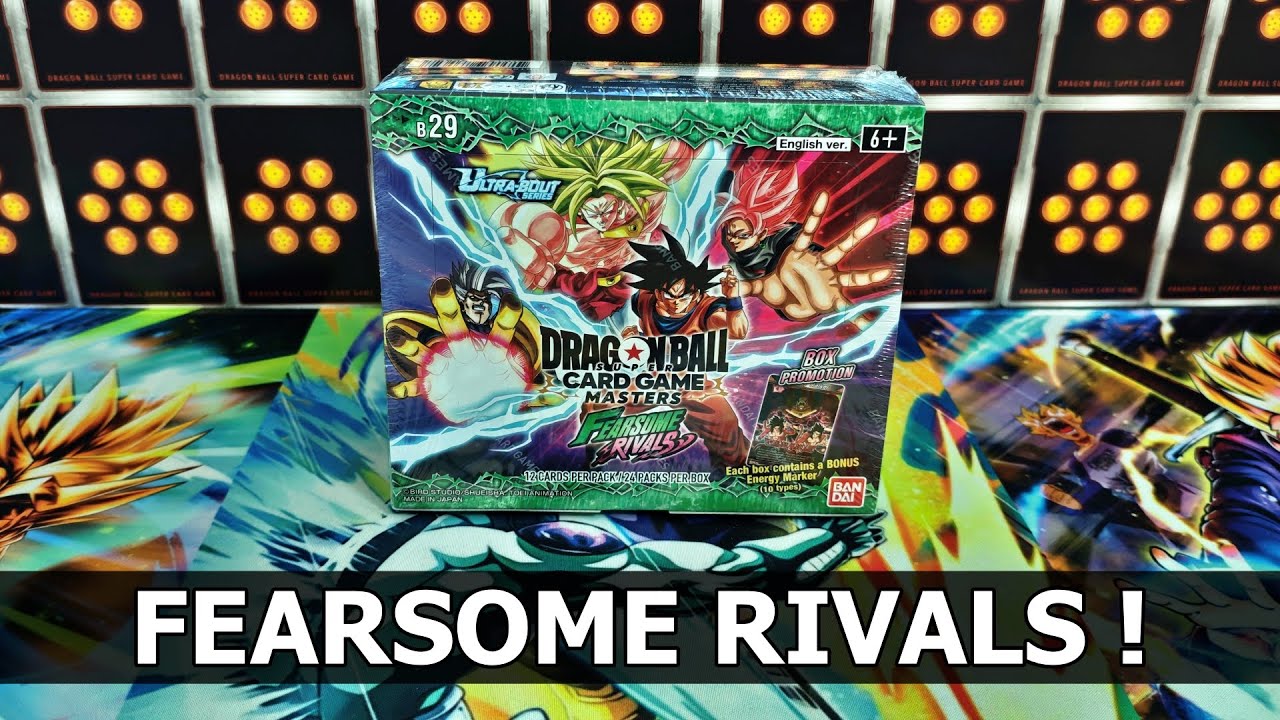 Fearsome Rivals Booster Box Opening.