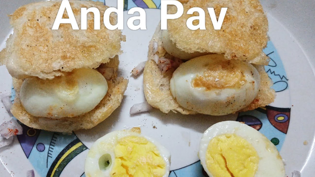 Anda Pav Recipe / Eggs and Bread / Eggs 