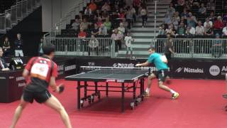 男子シングルス1回戦 村松雄斗 vs ストヤノフ )第1ゲーム 男子シングルス1回戦 村松雄斗 vs ストヤノフ )第1ゲーム