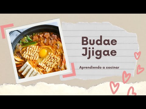 APRENDIENDO A COCINAR: ¿BUDAE JJIGAE PARA ESTUDIANTES? || K-influencer 2022