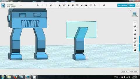 Autodesk 123D - Robot (new) Tutorial - Part 2