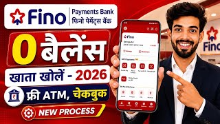 Fino Payment Bank Account Opening 2026 | Fino Payment Bank | Fino Bank saving Account Opening | 2026