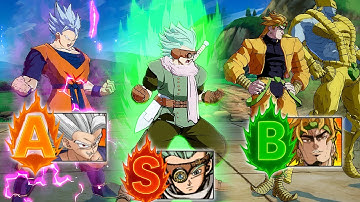 TIER LIST of ALL NEW DBFZ MoD Moveset Characters!