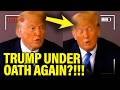 Trump PANICS as DEPOSITION TRAP Closes In…LAST MOVES REVEALED!!